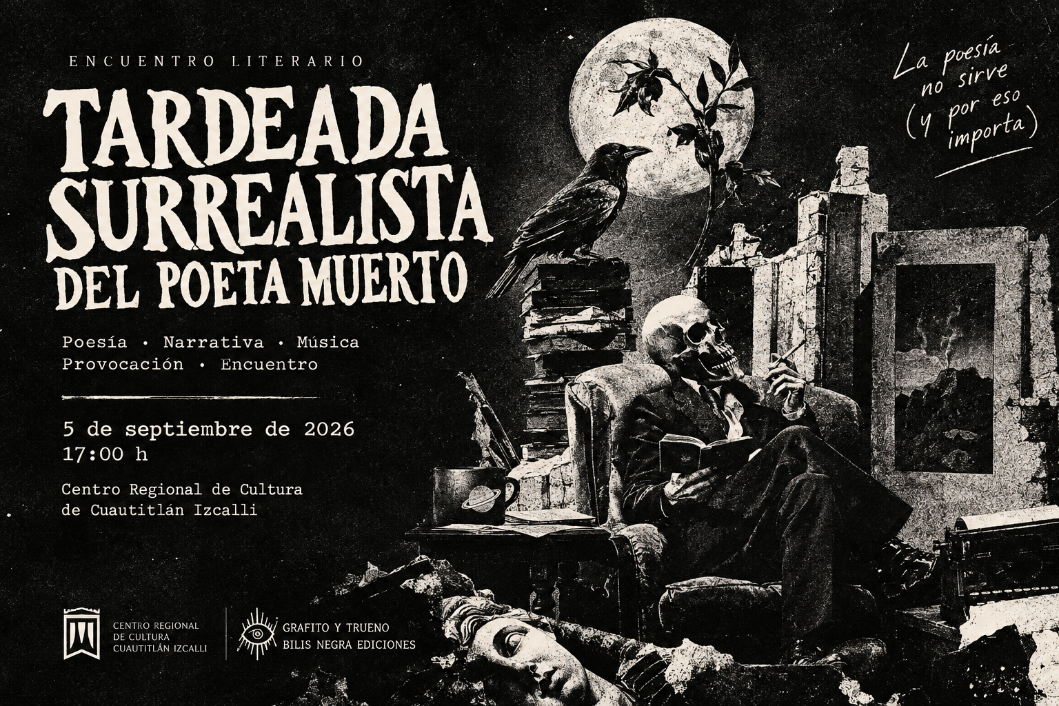 Evento | Tardeada Surrealista del Poeta Muerto