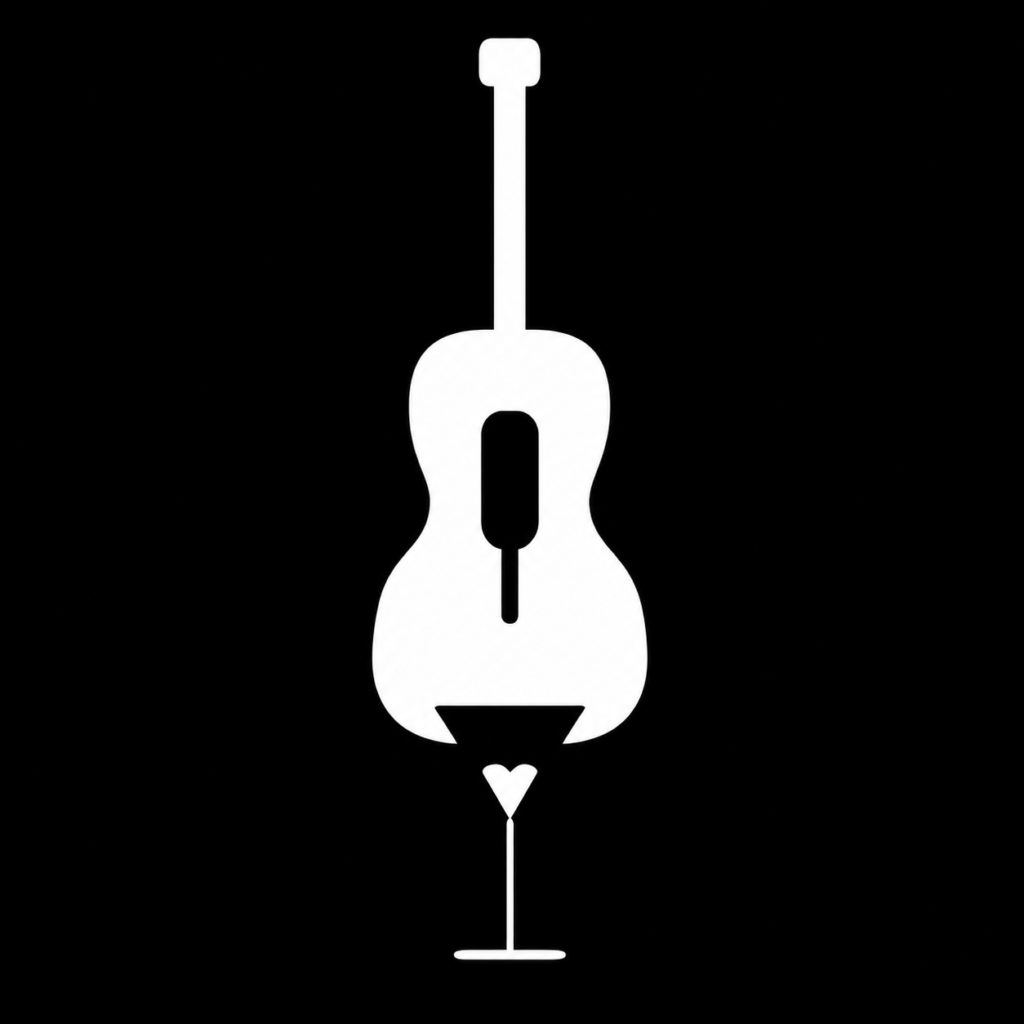 Logotipo de César Maltrago, poeta, escritor y músico asturiano.